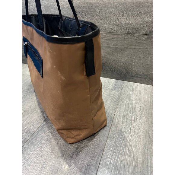 OCABA Paris Lime Reversible shoulder bag Spring Summer Black Brown B000422 - Picture 10 of 12